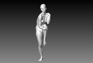 erotisch pose 3d drucken modell skulptur 3dexport frau weiblich nett wunderschönen sexy sexuell 3d print model - Mito3D