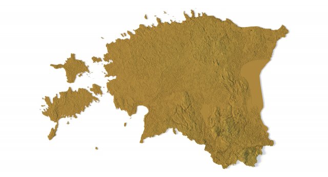 estonia stl estonia map l