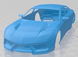 valores 2008 imprimible cuerpo coche vehiculo espacio scalextric Tamiya rc miniz pasatiempo micro 3d print model - Mito3D