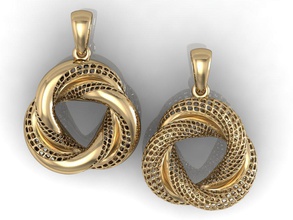 exklusive geometrischen Anhänger Schmuck exklusiv geometrische cad detail form Edelsteine gold Silber Halsketten bedruckbar ist Objekt 3d print model - Mito3D