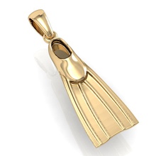 colgante exclusivo aletas la joyería el cad detalle formulario las gemas de oro plata los collares imprimible objeto 3d print model - Mito3D