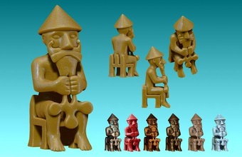 eyrland thor statua secolo cnc età bronzo odino norvegese vichingo metallo buio vii archeologia arte repliche sculture miniature figurine 3d print model - Mito3D