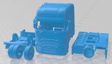 f max imprimible camión 3d impresión modelo in automotor 3dexport espacio scalextric tamiya rc miniz pasatiempo micro 3d print model - Mito3D