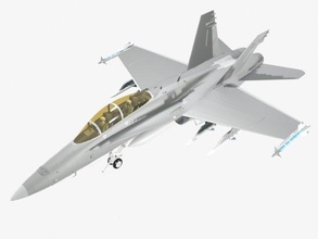 fa 18d hornet military fighter jet airplane 3d model in 3dexport aircraft sky air 3d print model - Mito3D