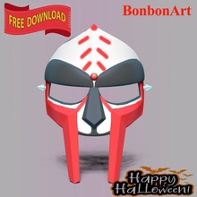face mask - halloween free 3d print model in figurines 3dexport witch ghost face-mask pumpkin 3dprint character cartoon cute statue 3dprinting animal miniatures anime manga broom 3d print model - Mito3D