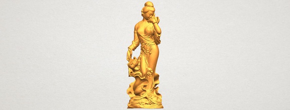fairy 04 car chair tree table sofa character game exterior human interior people girl house figurines statue sculpture religion temple buddha avalokitesvara 3d print model - Mito3D