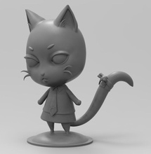 peri kuyruk charlie hayran sanat 3d yazdır model in heykel 3dexport hayvan vücut kedi karakter fanart kadın şekil kız yavrusu yavru kişi evcil hayvan oyuncak anime manga 3d print model - Mito3D