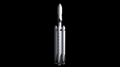 falcon super heavy v12 fully reusable 3d model in 3dexport v1-2 rocket space-x space nasa 2018 usa tesla elon musk future sci-fi 3d print model - Mito3D