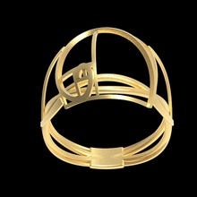 fancy fibonacci ring free 3d print model in rings 3dexport jewellery jewelry fashion style maths 3d print model - Mito3D