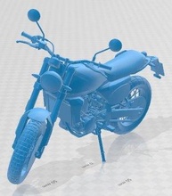 ficto caballero 500 codificador imprimible moto 3d impresión modelo in automotor 3dexport pasatiempo micro escala bicicleta motocicleta 3d print model - Mito3D