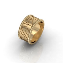 fashion-Hochzeits-ring Mode Hochzeit ring gold cad cnc Frau 3d print model - Mito3D