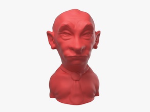 fella not red vladimirputin putin caricature politician personality presidents stl obj printable printready character sculpture 3d print model - Mito3D