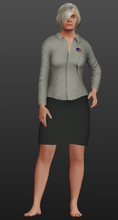 hembra político 3d modelo in mujer 3dexport humano personaje política negocio traje lowpoly 3d print model - Mito3D