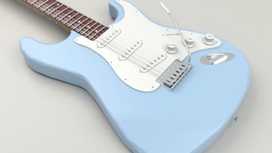 fender stratocaster guitar 3d model in 3dexport music instrument electroguitar rock stringed electricguitar bass song stereo audio orchestra concert musical sound 3d print model - Mito3D