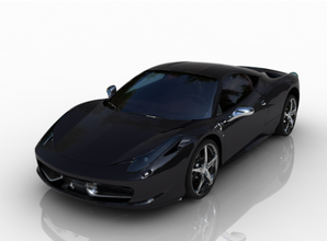 Ferers Ferrari 3d carro esporte 3d print model - Mito3D