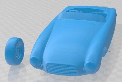 Ferrari 212 exportation 1951 imprimable voiture automobile diorama modélisation loisir solide échelle modèle 3d print model - Mito3D