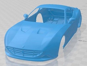 ferrari california t 2015 printable body car 3d print model in automotive 3dexport slot scalextric tamiya rc miniz hobby micro 3d print model - Mito3D
