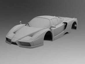 ferrari enza stl 3d model in sport cars 3dexport car auto rice printable 3d print model - Mito3D