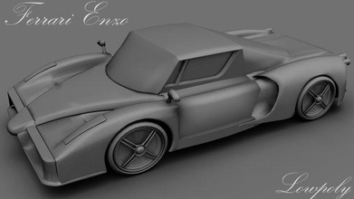 ferrari enzo 3d model in sport cars 3dexport 3d print model - Mito3D