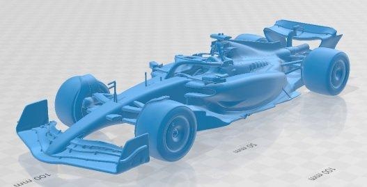 ferrari f1 sf 23 2023 stampabile macchina settore automobilistico diorama modellazione passatempo solido scala modello 3d print model - Mito3D