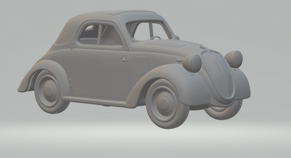 fiat 500 mk1 topolino 1936 takım 3d Yazdır model araç döküm Sıcak tekerlekler yuva slotcar slot car oyuncaklar araba 3dpirnt baskı yazdırılabilir kamyon Mack Peterbilt Mercedes 3d print model - Mito3D