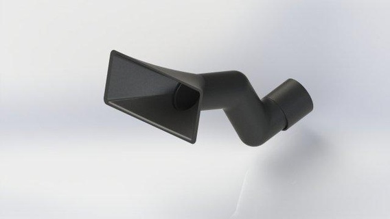fiat linea 13 multijet air intake pipe 3d print model - Mito3D