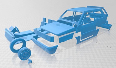 décret panda 30 1980 imprimable voiture 3d impression modèle in automobile 3dexport fente scalextric tamiya rc miniz loisir micro robot d'exploration 3d print model - Mito3D