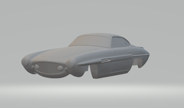 fiat supersonic 3d print model in vehicle 3dexport diecast hotwheels slotcar slot classic hot car scx juguetes 3d print model - Mito3D