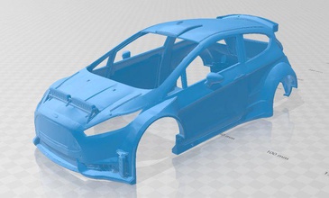 festa r5 imprimível corpo carro 3d impressão modelo in automotivo 3dexport fenda escalextrico tamiya rc passatempo micro 1 10 24 32 28 3d print model - Mito3D