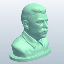 figurina stampa stalin 3d modello in scultura 3dexport model for printing 3d print model - Mito3D