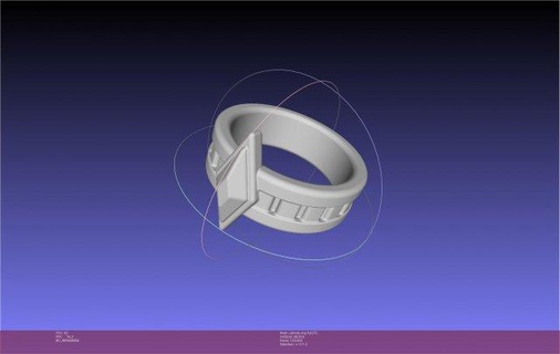 final fantasía xiv yshtola anillo imprimible modelo réplica cosplay disfraz videojuego shotal fantasy fanatsy 14 3d print model - Mito3D