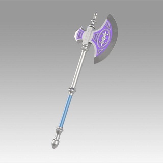 fogo emblema destino camilla kamira Machado cosplay arma suporte 3d print model - Mito3D