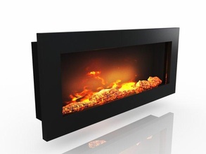 fireplace 3d print model - Mito3D