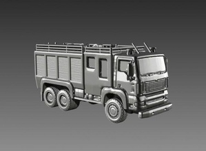 firetruck 3d print model in vehicle 3dexport fire truck 3d print model - Mito3D