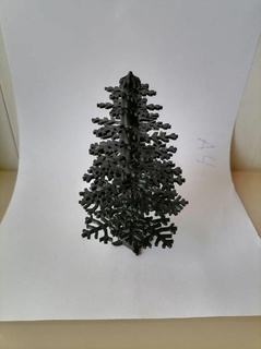 abete alberi disposizione diorama esterno 3d print model - Mito3D