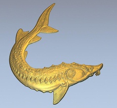 peixe 3d impressão modelo in animais 3dexport animal aquário rio mar água stl obj frutos 3d print model - Mito3D