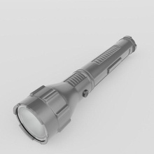 Taschenlampe frei Licht Erleuchtung Hand gehaltenen Handheld 3d print model - Mito3D