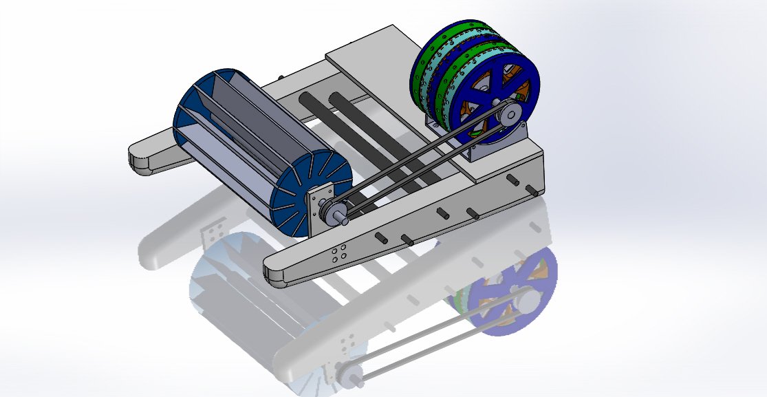 flutuando turbina corre of rio 3d impressão modelo in engenharia 3dexport imprimível energia hidrelétrica 3D print model - Mito3D
