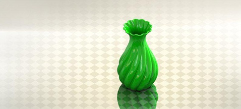 fiore pentola vaso fiori 3d print model - Mito3D