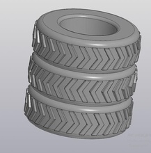 pot fleur voiture pneus pneu chauffeur automobiliste plante 3d print model - Mito3D