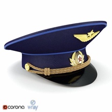 fly cap pilot 3d print model - Mito3D