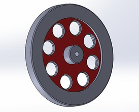 fly wheel flying flyers flyversion fly-version wheels wheelchair wheeler 3d print model - Mito3D