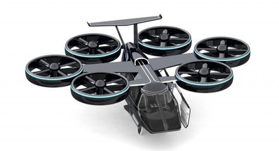 flying taxi bell nexus 3d model in drone copter 3dexport concept helicopter plane aircraft air sci-fi quadcopter transport passenger futuristic car cars fly 3d print model - Mito3D