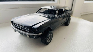fo-rd ustang wagon 1965 car cars hobby american auto automotive musclecar muscle coupe wheel classic model printcar print drive rc toy plastic 3d print model - Mito3D