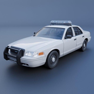 fo coroa victoria 2010 automotivo carro carros escala veículo passatempo auto roda clássico sla fdm polícia impressão rc Táxi interior exterior 3d print model - Mito3D