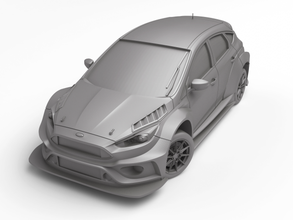 odak tcr trc 3dprint ölçek ralli wtcc spor yarış basılı otomotiv araç rcdrift hobi araba konsept kendin yap 3d print model - Mito3D