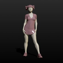 futbol ponpon kız 3d yazdır model in kadın 3dexport anatomi yay kadın figürinler yüksek insan hanım minyatürler güzel polly seksi spor ayakkabı çatı spor üniforma 3d print model - Mito3D