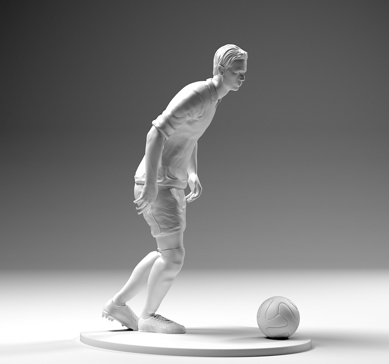 calciatore 02 preparare to passo 04 stl 3d stampa modello in uomo 3dexport palla tavola campionato euro campo figurina calcio gratuito gioco lega incontro giocatore ronaldo sport stadio 3D print model - Mito3D