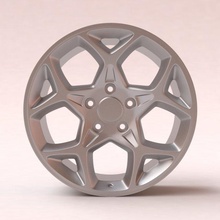 ford-rim printable print rim wheel car carrim diy cnc printing handmade rcmodel scalemodel hobby mechanical parts 3d print model - Mito3D