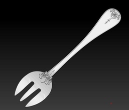 garfo de cozinha ferramenta cozinhar utensílios talheres jantar-sala utilidades domésticas dinnerware prato comer alimentos a memes miniaturas guardanapo placa 3d print model - Mito3D